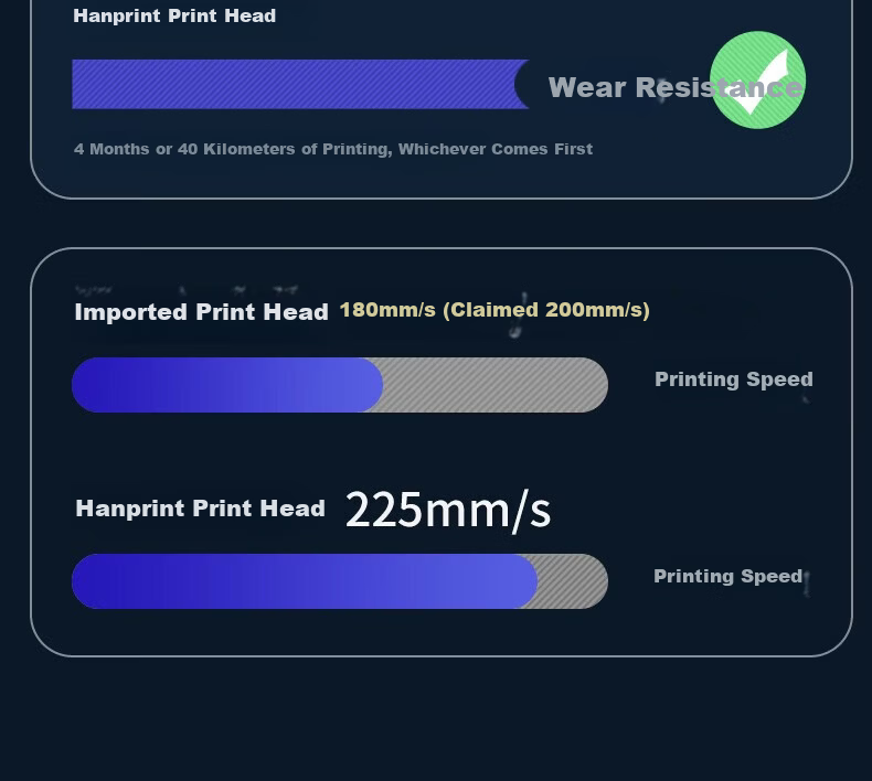 HPRT X7BT Bluetooth 80mm Thermal Label Printer for Express Delivery Single-Page Electronic Waybill Small High-Speed Commercial Warehouse Logistics 6