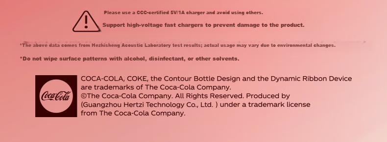 Coca-Cola T65Pro Noise-Cancelling Bluetooth Earphones 2026 Latest Model | Panoramic Sound | In-Ear Active Noise Cancelling Wireless Earbuds with Long Battery Life for Apple Huawei Xiaomi Phones 10