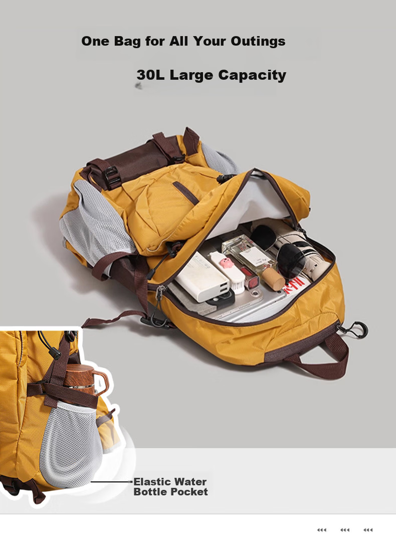 VICTORIATOURIST Outdoor Hiking Backpack Lightweight Double Shoulder Bag Laptop Bag School Bag Large Capacity Cycling Sports Travel Hiking Backpack 2