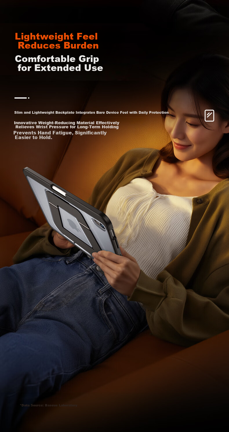 BIAZE 2025 iPad 11 Case Compatible with Apple iPad A16 Chip 11-Inch Universal iPad 10 Protective Cover Dual-Axis Stable Support Case 8