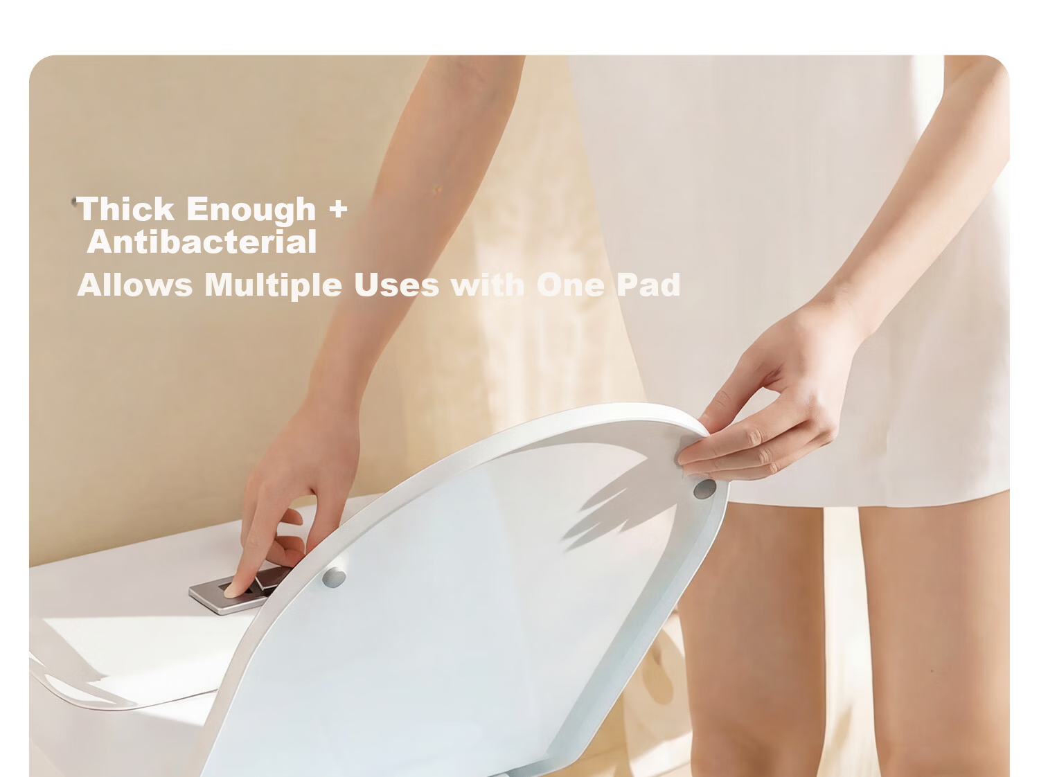 BADIGAO Disposable Toilet Seat Cover, Green Full Coverage, Travel Essential, Portable, Maternity Travel Toilet Seat Cover Set, Paper Seat Pad 18
