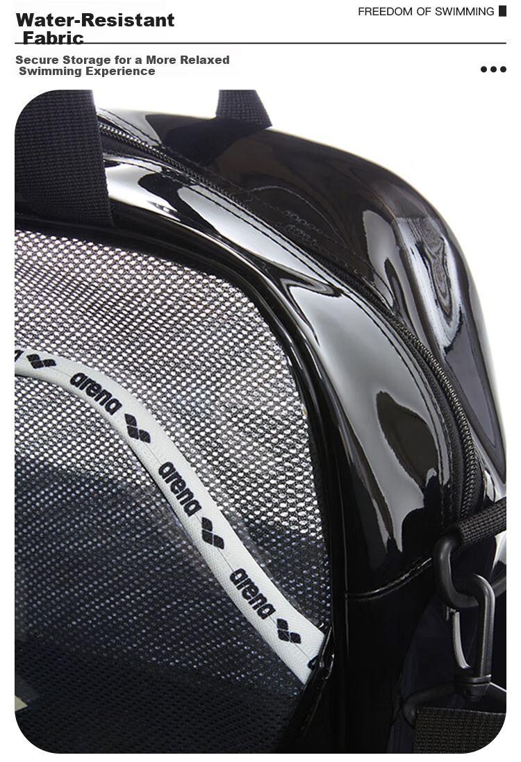Arena Lightweight Multi-Compartment Water-Resistant Casual Sports Swimming Gym Large Capacity Crossbody Bag with Wet and Dry Separation 8