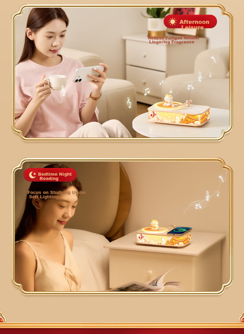 Wanhuo Forbidden City Cultural Creative Graduation Gift for Girls High School Exam Blessing Teacher Souvenir Birthday Gift Practical Thoughtful Niche Premium Aromatherapy Bluetooth Speaker Wireless Ch 13
