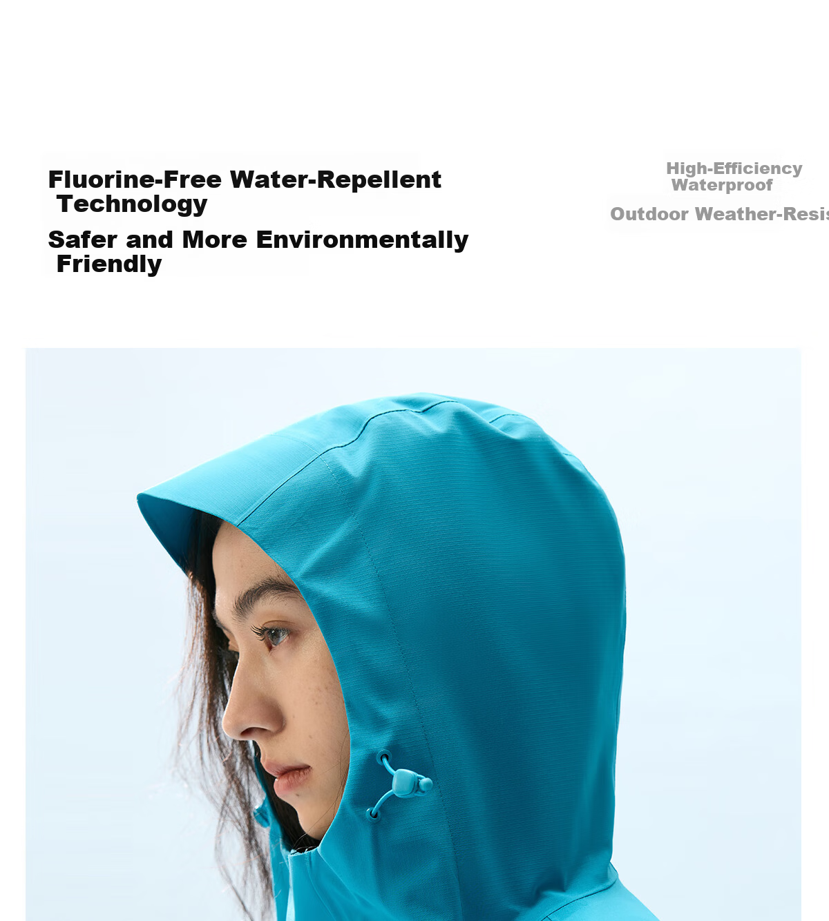Panda [Play Wild] Single-Layer Shell Jacket 2026 Spring Summer Waterproof Windproof Abrasion-Resistant Fluorine-Free Mountaineering Outdoor Hiking Coat B060 10