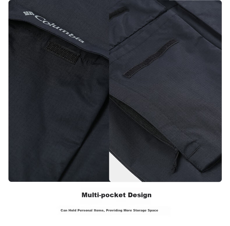 Columbia Outdoor 2025 New Waterproof Jacket for Men and Women Casual WE5369 40