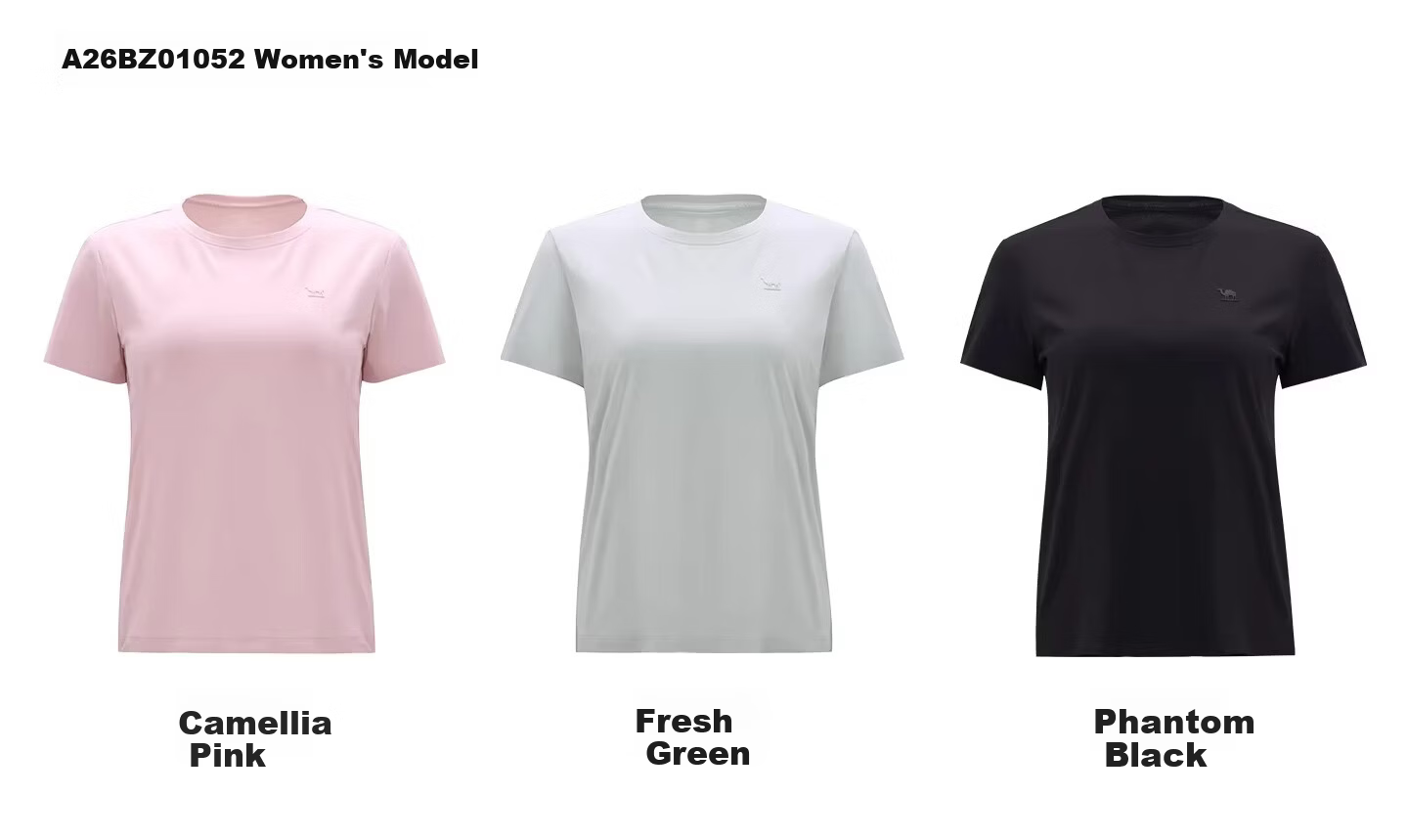 CAMEL Outdoor Quick-Dry T-Shirt Men 26 Spring Summer Breathable Stretch 5A Antibacterial Hiking Sun Protection Top Women 1052 22