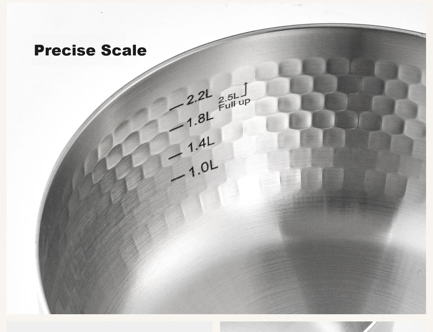 Jingyan Stainless Steel Snow Flat Pot Small Induction Cooker Pot for One Person Household Cooking Noodle Pot Milk Heating Non-stick Baby Food Pot Milk Pan 34