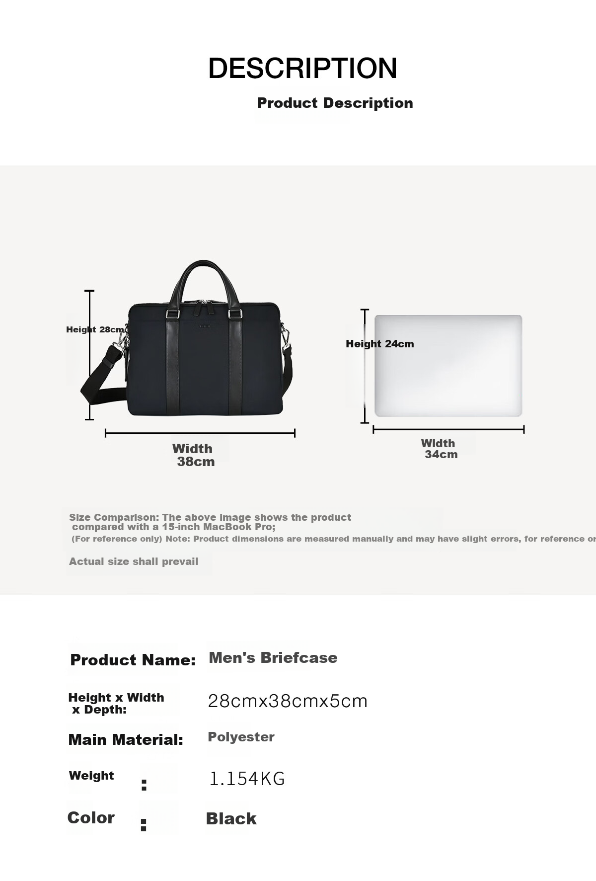 TUMI MONROE Series Men's Briefcase Daily Commuter Business High-End Black Medium Bag Valentine's Day Gift 1