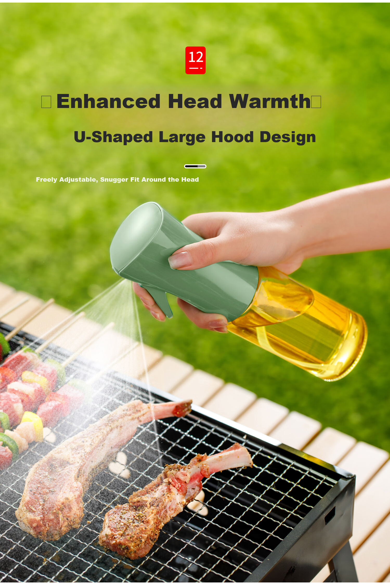 KATEI STORY Japanese Glass Oil Sprayer Kitchen Household Air Fryer Oil Bottle Spray Bottle Atomized Oil Container 9