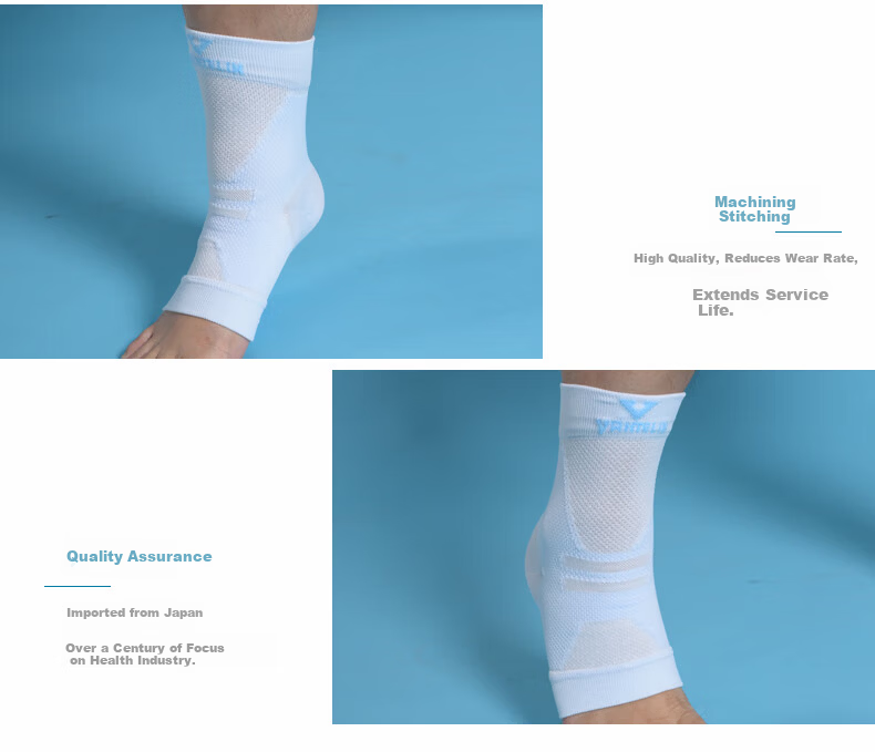 KOWA Ankle Support Japanese Imported Cooling Basketball Ankle Brace Blue Single M Size (Shoe Size 38-42) 18