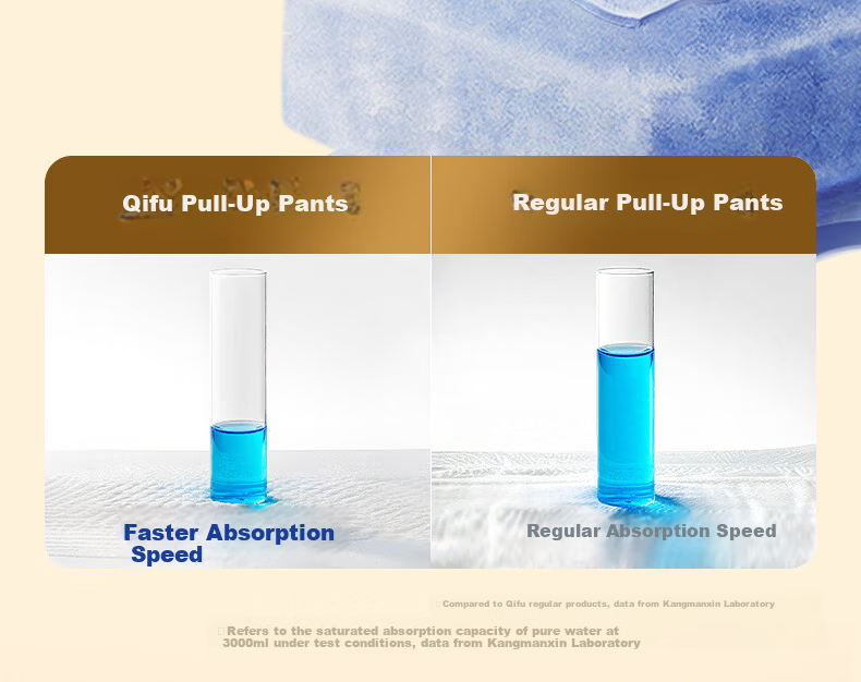 Qifu Deodorizing Antibacterial Adult Pull-Up Diapers M12 Pieces Hip Circumference 40-100cm Elderly Underwear Style Diapers 7