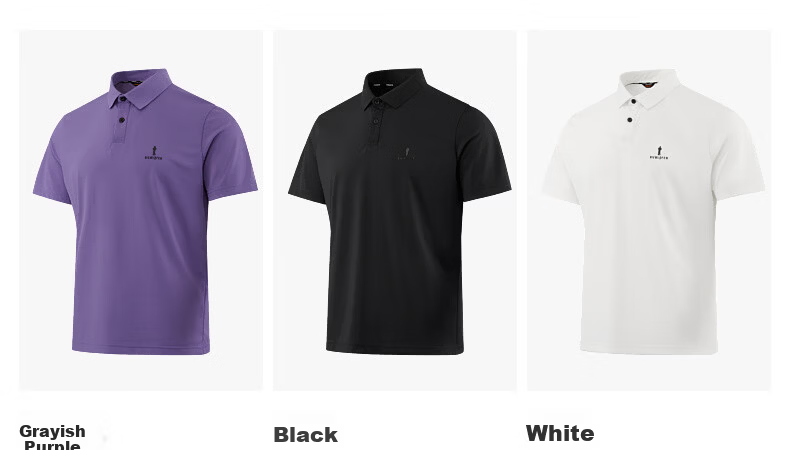 Biyinlefen Golf [Cooling Technology Fabric] 2026 Spring New Men's Sports Casual Stretch Comfortable Skin-friendly Short Sleeve Polo Shirt 7