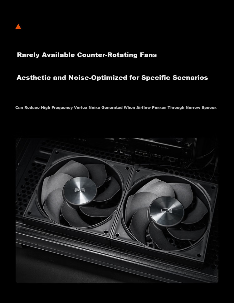 PCCOOLER Curved Blade F5T120 White 12cm Case Fan (PWM Daisy Chain/Double Ball Bearings/Includes 4 Locking Screws) 10