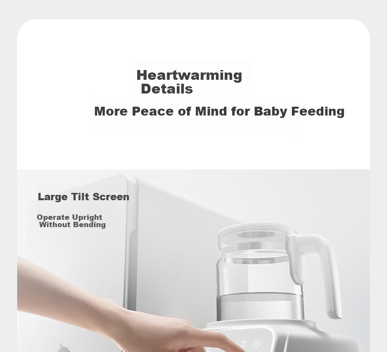 Babycare UV Sterilizer and Thermostatic Kettle 2-in-1 Baby Sterilizer and Milk Warmer Feeding Station Lite 29