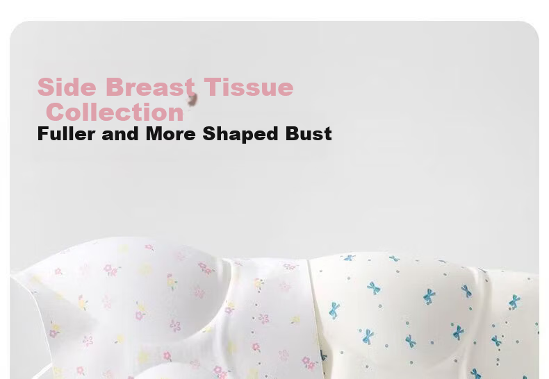 Meishianxuan High School Girls Shaping Bra Youth Development Thin Strap Three-Stage Printed Underwear for Junior High Students 15