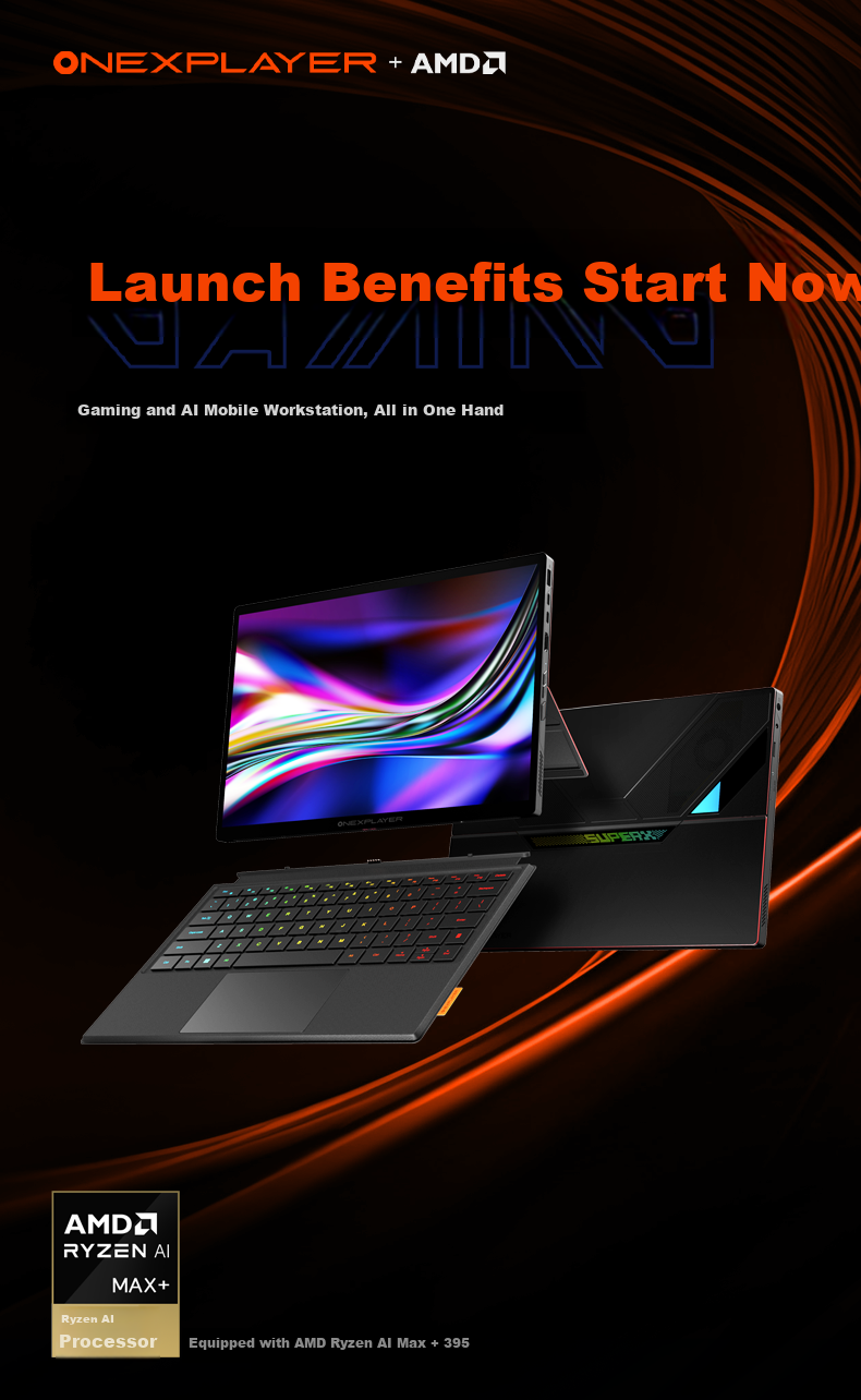 One XPlayer OneXStation i1 New AMD Ryzen AI Max+395mini Workstation Mini PC Support OpenClaw High-Performance AI Desktop Computer 1