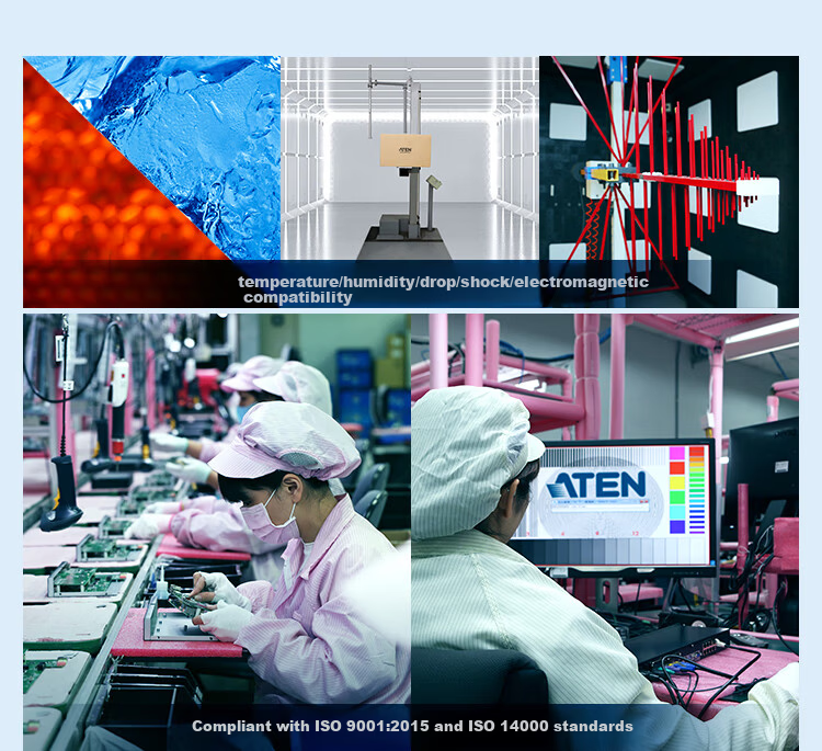 ATEN VS182A HDMI Splitter 1 In 2 Out 4K HD Multi-Screen Display Transmission No Delay 1x2 Industrial Splitter 9
