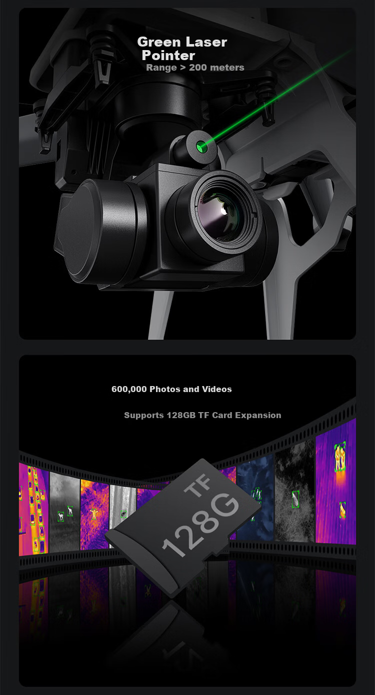 Tianyan U3-A3 Drone Thermal Imaging Flagship Aerial Photography High-Definition Camera Professional Wanzhou Gimbal Thermal Night Vision Device 25