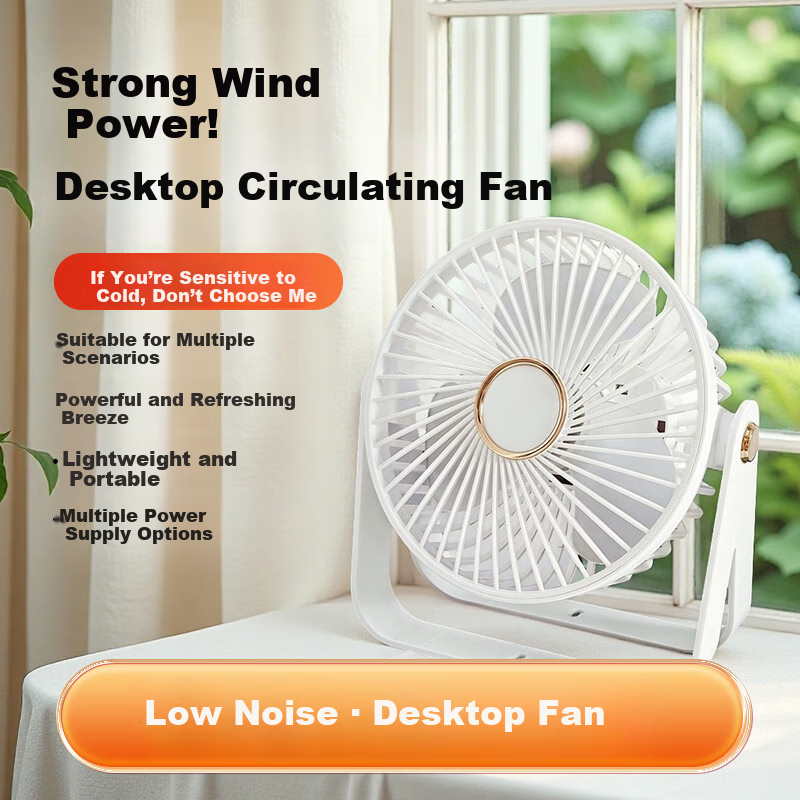 Yueke USB Mini Fan, Portable Handheld Clip-On Fan for Outdoor, Office, Dormitory, Small Night Light, Sleep Aid, Desktop And Tabletop Small Electric Fa 1
