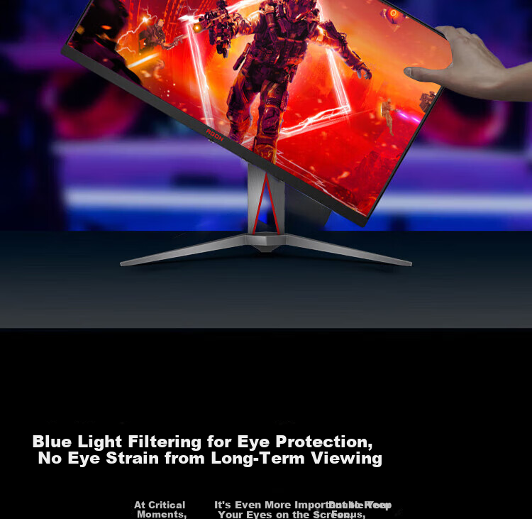 AOC Agon 27-inch 2K 260Hz Fast LCD 1ms GTG 10-bit HDR400 Rotatable Adjustable Stand Gaming Monitor AG275QZE 8