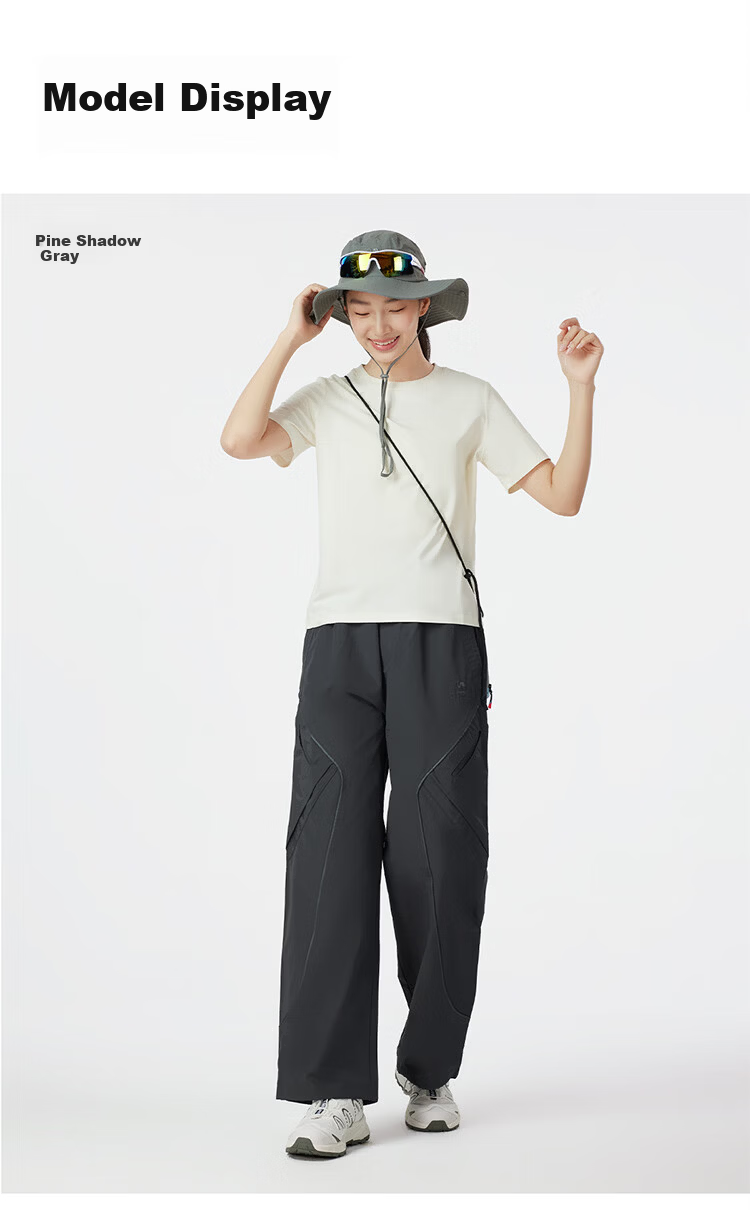 CAMEL [Wang Junkai Edition] Outdoor Casual Pants for Women 2026 Spring New Breathable Straight-Leg Casual Pants for Men 5028 13