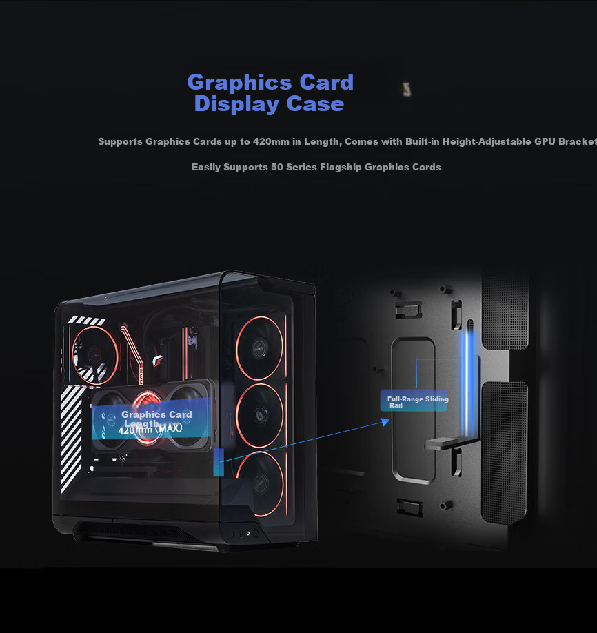 Colorful iGame C25A VORTEX ATX Case (Built-in Crossflow Fan, Magic Cable Management, Quick Installation) 6