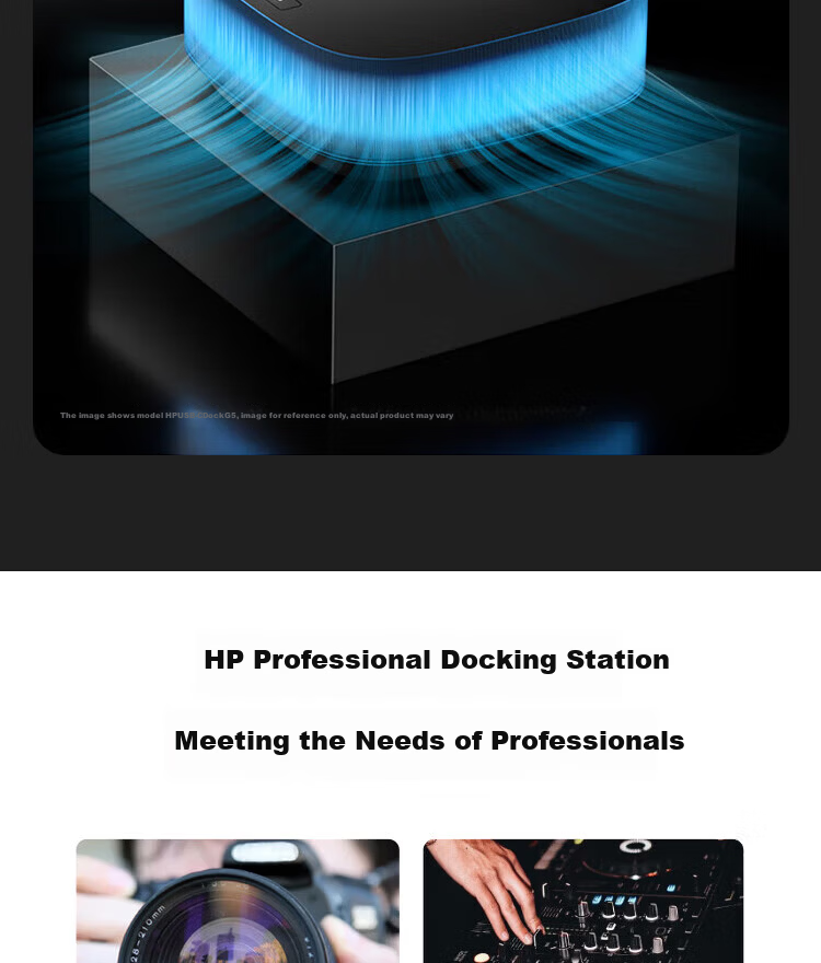 HP Thunderbolt 4 G6 Type-C Multiport Adapter Docking Station 4-Screen 4K Expansion 100W Thunderbolt 4 17
