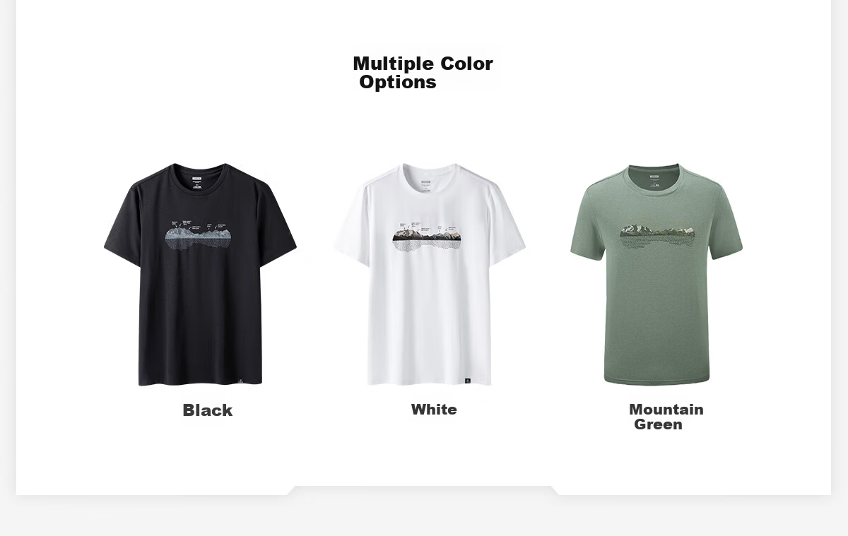 TOREAD Men's Quick-Dry Short Sleeve T-Shirt Outdoor Sports Functional Sun Protection Hiking Mountaineering Top TAJJAN81230 9