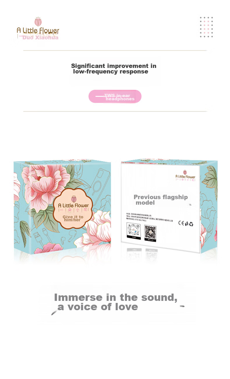 ALittleFlower [2026 New Model | 4th Generation Pro] Bluetooth Earphones Compatible with Apple IPhone 17, IOS 16/15, Huaqiangbei Ultra-Long Battery Life Comfortable for Long-Wear Use without Pain Or Damage to Ears & Noise Cancellatio 10