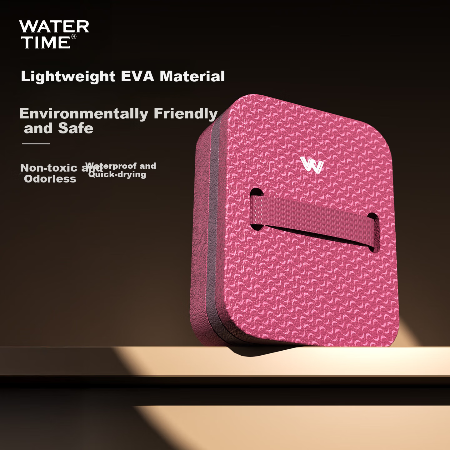 WATERTIME Swimming Back Float Adult and Children Beginner Training Aid Kickboard Thickened Swimming Float Board