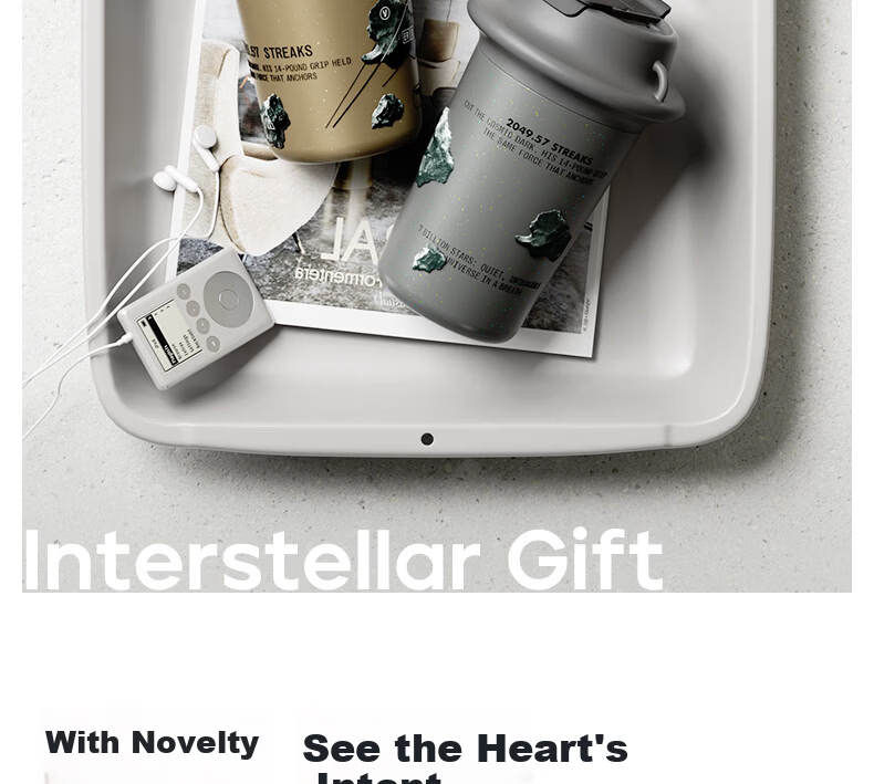 BABLOV Huaban Sen Ceramic Inner Insulated Coffee Mug Men's Water Cup 470ml Birthday Gift with Gift Bag 4