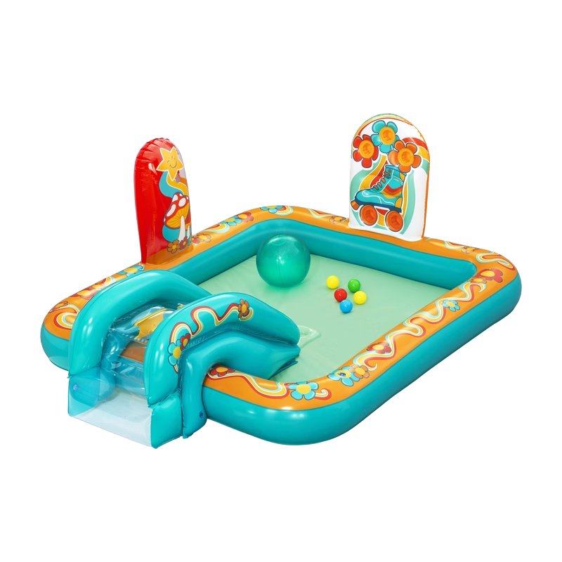 Bestway Inflatable Thickened Foldable Water Spray Swimming Pool Outdoor Leisure Kids Toy 53164