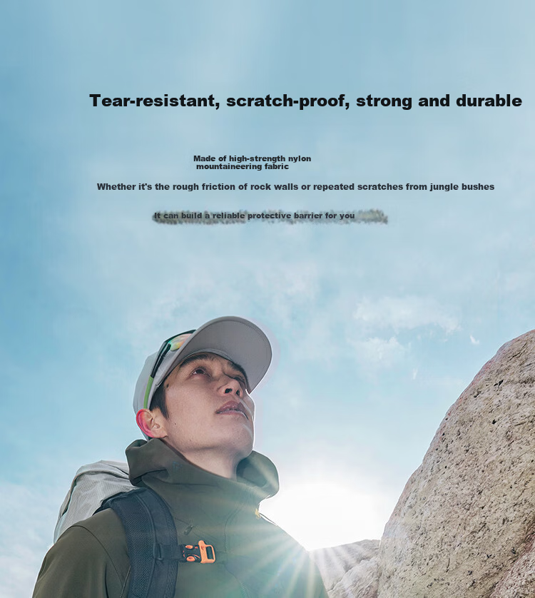NORTHLAND 【Gangren 3】Men's Softshell Jacket 2026 New Outdoor Three-Proof Wear-Resistant Hiking Mountaineering Softshell Coat 5