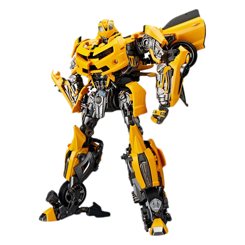 Kakaya Transforming 5-Inch Optimus Prime Toy Robot, Bumblebee Car Alloy Transformation, Boys' New Year Birthday Gift