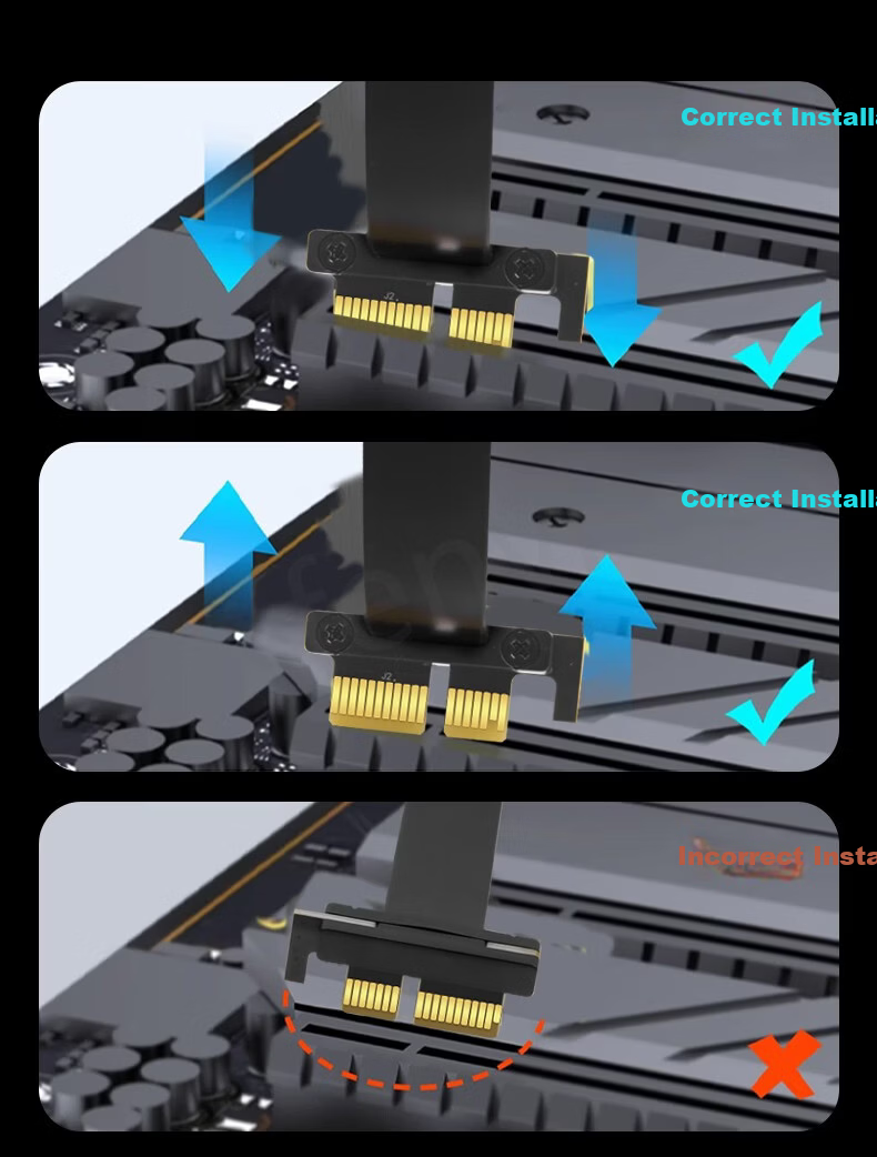 Fenvi PCIe X1 to M.2 Adapter Card NVMe SSD Full-Speed M.2 Gen3 Expansion Card Supports X1/X4/X8/X16 SSD Adapter Card 7