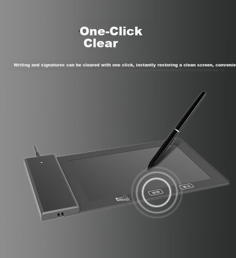 AYIK Visual Electronic Signature Pad CS0604Pro with Secondary Development Support Handwriting Board WPS/PDF Microsoft Office Original Ink Signature Domestic System Integration 6