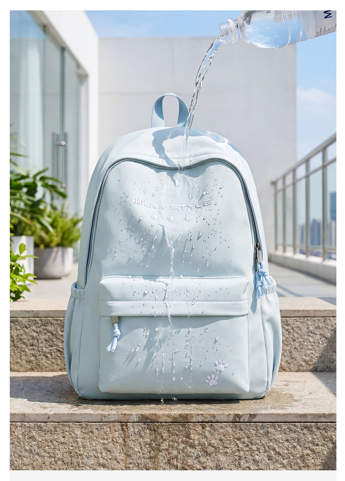 361° Women's Backpack High-Value Fresh Casual Versatile Large Capacity Double Shoulder Bag for Middle School, High School, and College Students Travel Backpack 17