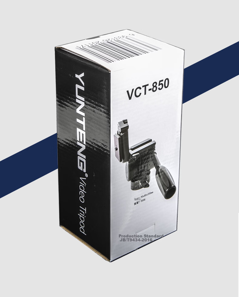 YUNTENG 850 3D Hydraulic Damping Gimbal Professional DSLR DV Overhead Photography Video Horizontal and Vertical Camera Tripod Mount for Mobile Phone Vertical Screen Live Streaming 7