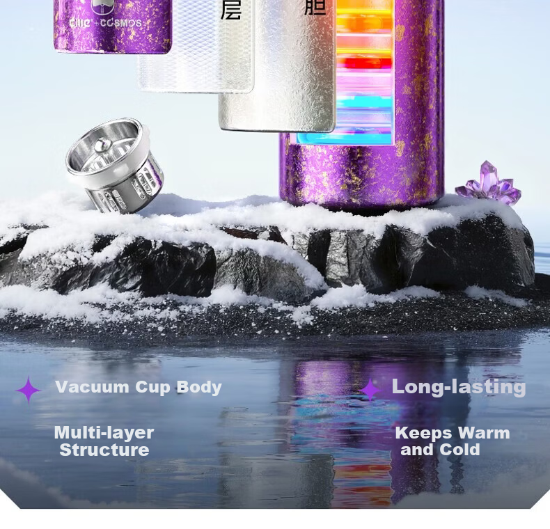 Cille Pure Titanium Insulated High-End Tea Infuser Health Preservation Tea Water Separation Cup Business Office Luxury Gift 17