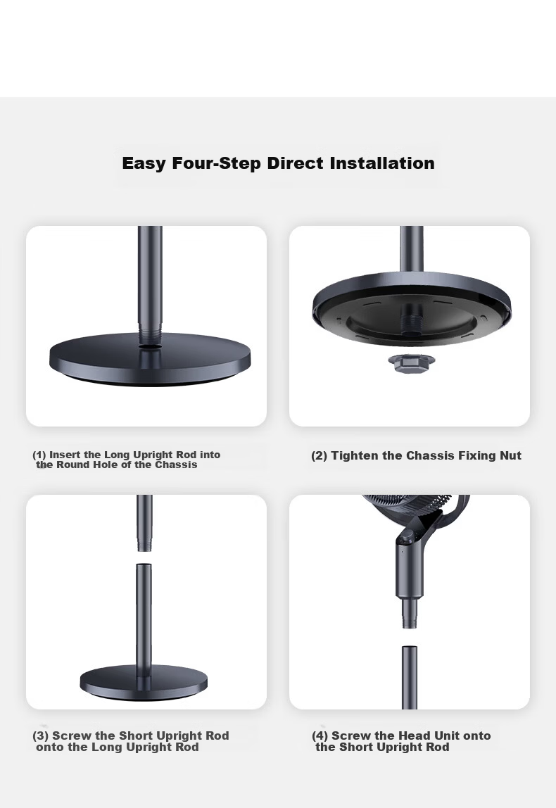 Haier Air Circulation Fan Floor Standing Electric Fan JD Self-operated Silent Bedroom Circulation Fan Home Table and Floor Fan Turbo Ventilation Fan HFX-J2365A 15