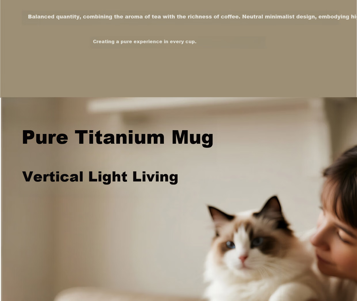 GiNT Pure Titanium Insulated Mug High-Value 2026 New Hand Brew Coffee Cup Office Water Cup with Lid 3