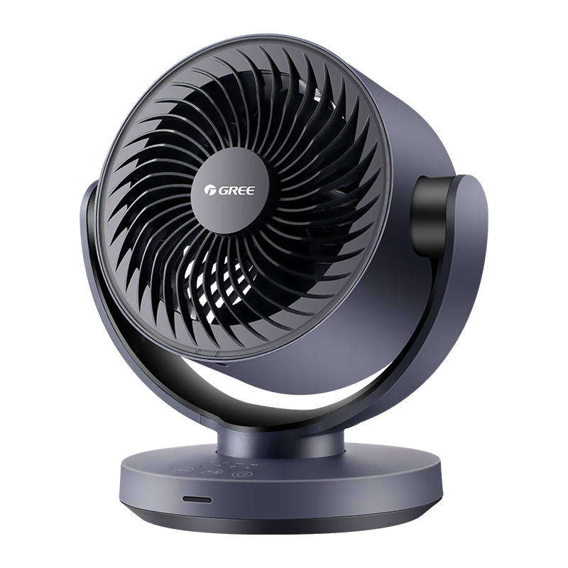 GREE Air Circulation Fan, Desktop Fan for Home Use, Electric Fan with Remote Control, Oscillating Fan, Turbine Ventilation Fan, Circulating Convection Fan FXT-1506Bg3