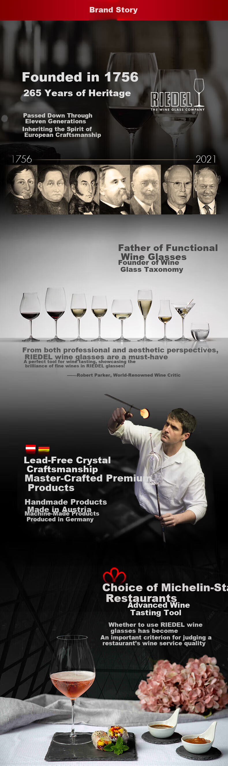 RIEDEL German Imported Lead-Free Crystal Glass Classic Colored Engraved Whiskey Beer Glass Single 1515/02S3B 1