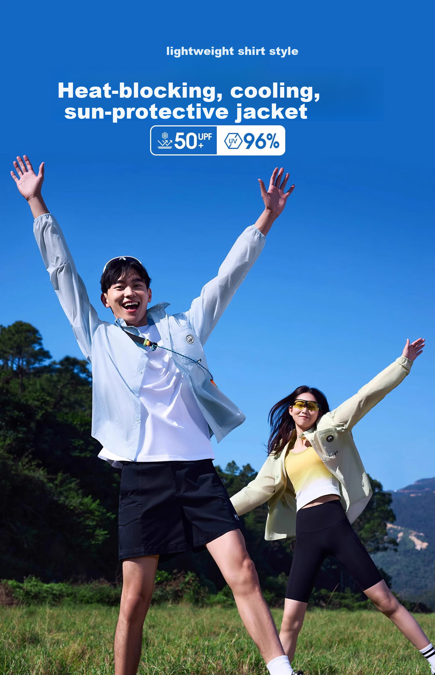 CAMEL Panda Outdoor Women's Sun Protection Shirt 2025 New Cooling UV Protection UPF50 Waterproof Lightweight Sunscreen Shirt 1