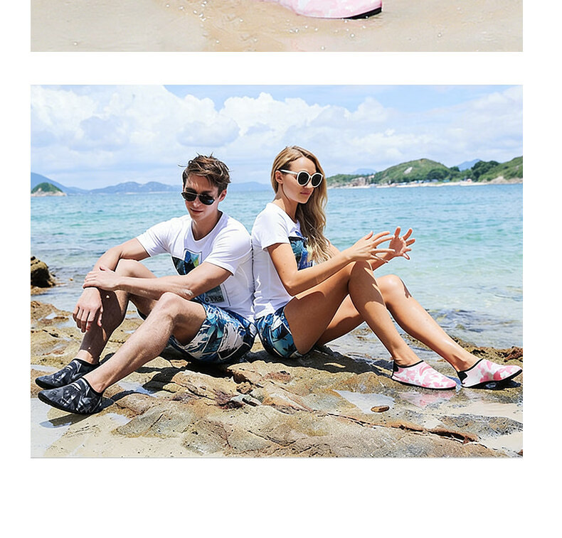 Li-Ning Beach Shoes Unisex Swimming Rafting Anti-Slip Cut-Resistant Skin-Friendly Water Park Sea Hunting Snorkeling Breathable Durable Water Shoes 20