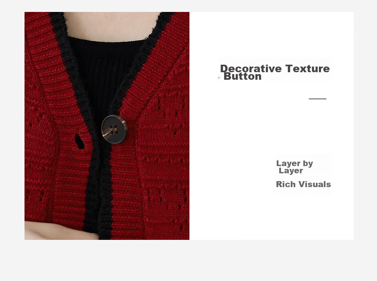 She Enjoy Women's Knitted Cardigan Stand Collar Zipper Sweater Jacket Casual Versatile Knit Outerwear T53Z092 12