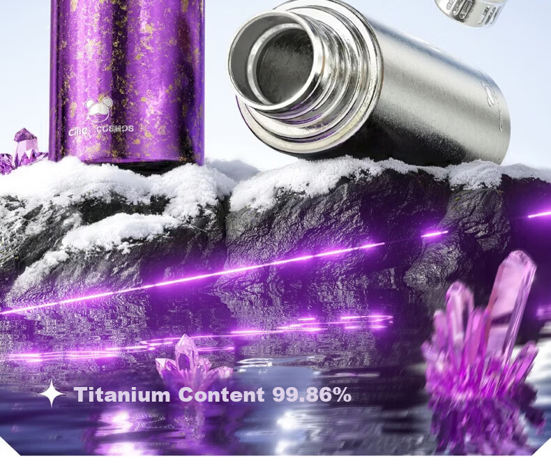 Cille Pure Titanium Insulated High-End Tea Infuser Health Preservation Tea Water Separation Cup Business Office Luxury Gift 8