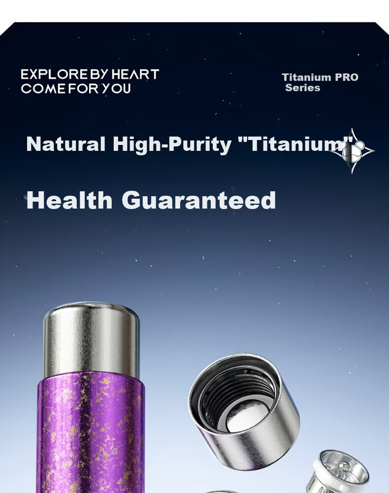 Cille Pure Titanium Insulated High-End Tea Infuser Health Preservation Tea Water Separation Cup Business Office Luxury Gift 7
