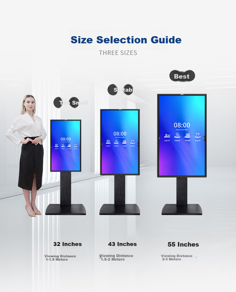 JAV 43-inch Portable Smart Live Streaming Large Screen Wireless Screen Casting Teaching Touchscreen Rotatable Live Streaming All-in-One Machine LED43C3k 18