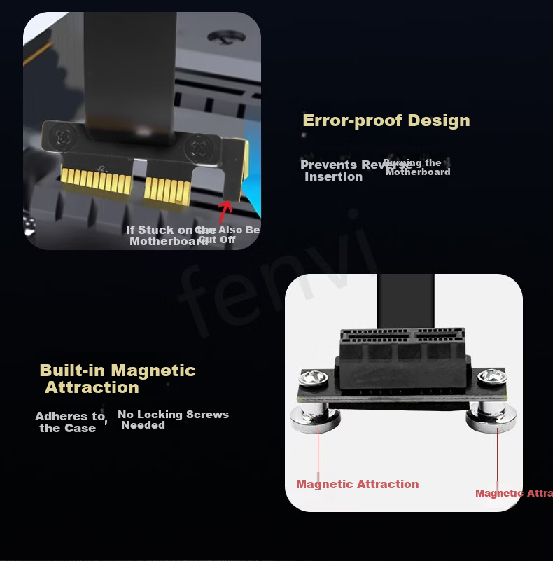 Fenvi PCIe X1 to M.2 Adapter Card NVMe SSD Full-Speed M.2 Gen3 Expansion Card Supports X1/X4/X8/X16 SSD Adapter Card 5